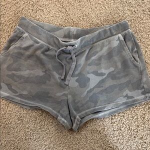 Old Navy Gray Camouflage Shorts